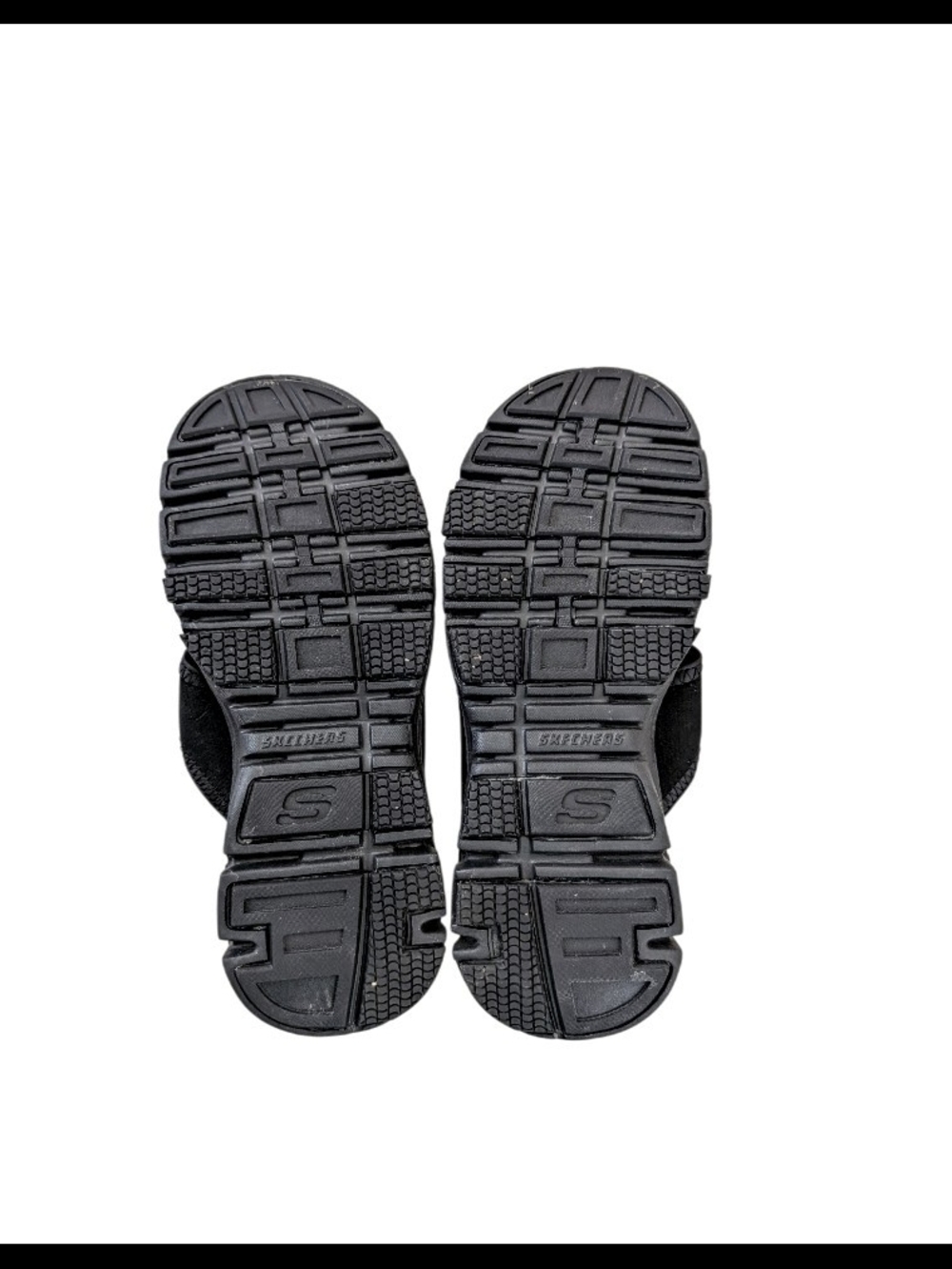Skechers Sport Black Reggae Cross Strap Slides /Sandals, Women's Size 7 - Picture 5 of 5